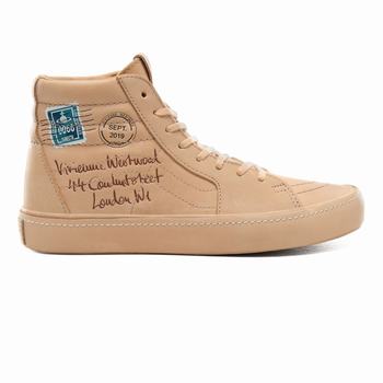 Női Vans x Vivienne Westwood Sk8-Hi Magasszárú Cipő VA9513206 Barna